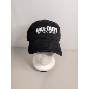 Call Of Duty Black Ops 2 Snapback Hat Black  100% Cotton OSFM